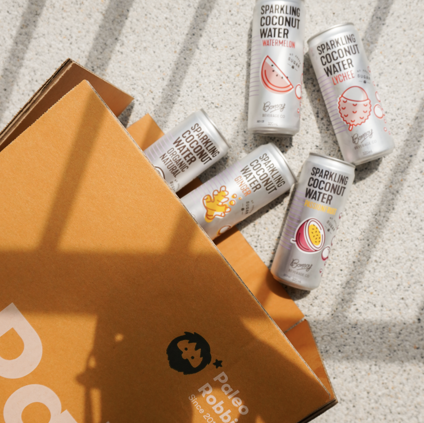 Sparkling Coconut Water with Passionfruit - Bonsoy x 12